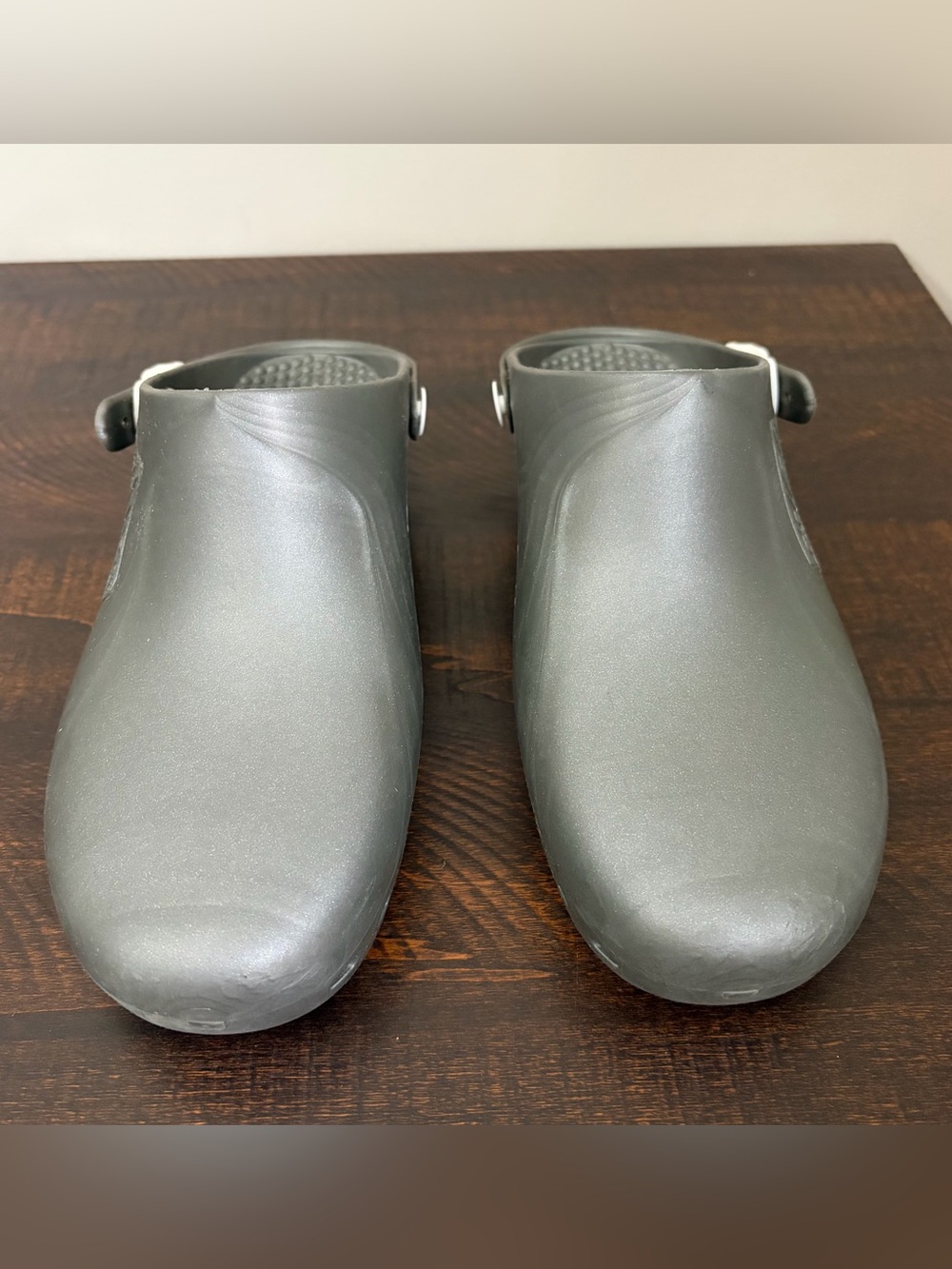 Calzuro Classic BIHOS Padova Clogs With Strap Gray - Picture 11 of 13